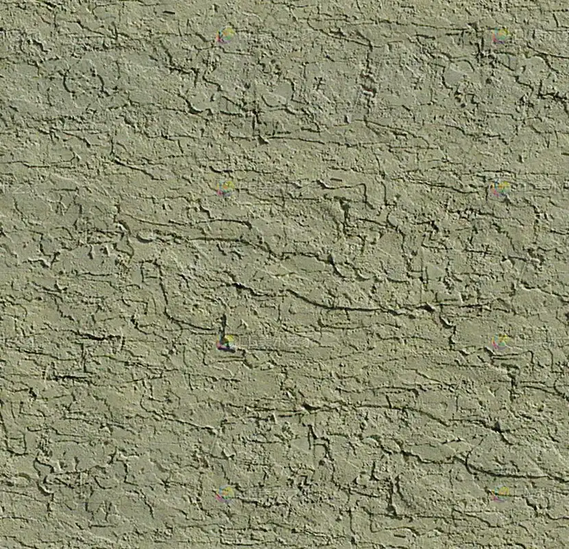 浅绿色裂纹墙面纹理贴图