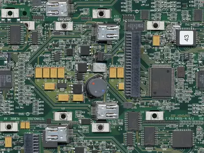 数码电路板贴图