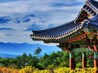 古典建筑山水贴图