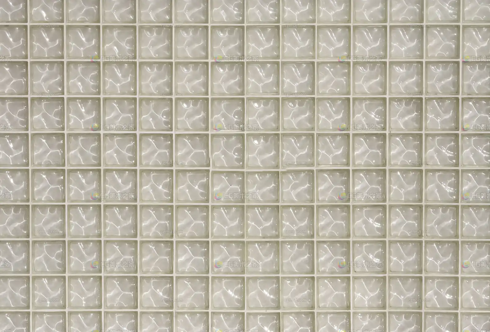 水波纹玻璃方块贴图