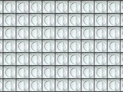 圆形图案玻璃方块贴图 