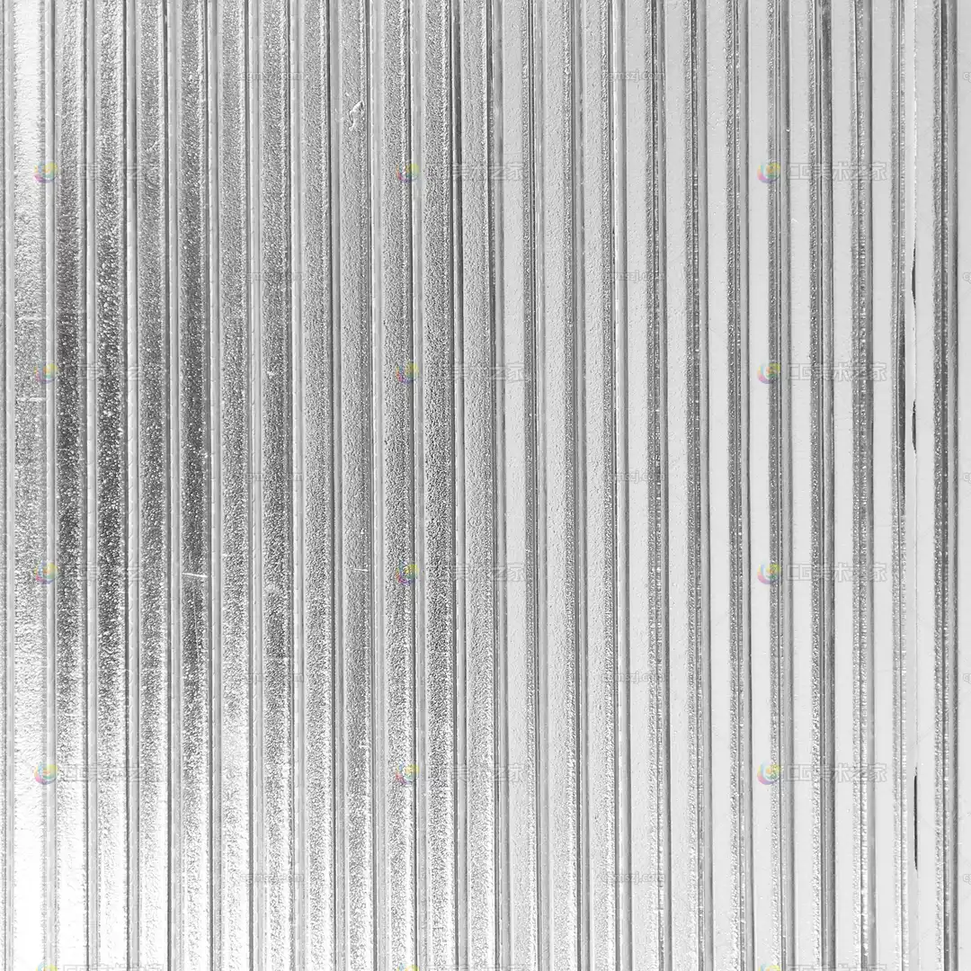 竖纹质感磨砂玻璃贴图 
