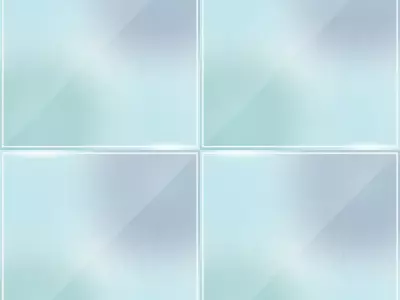 浅绿方框渐变玻璃贴图 