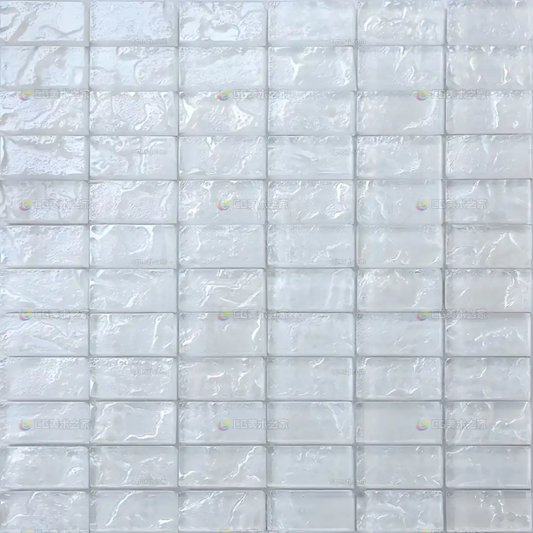 冰纹玻璃贴图