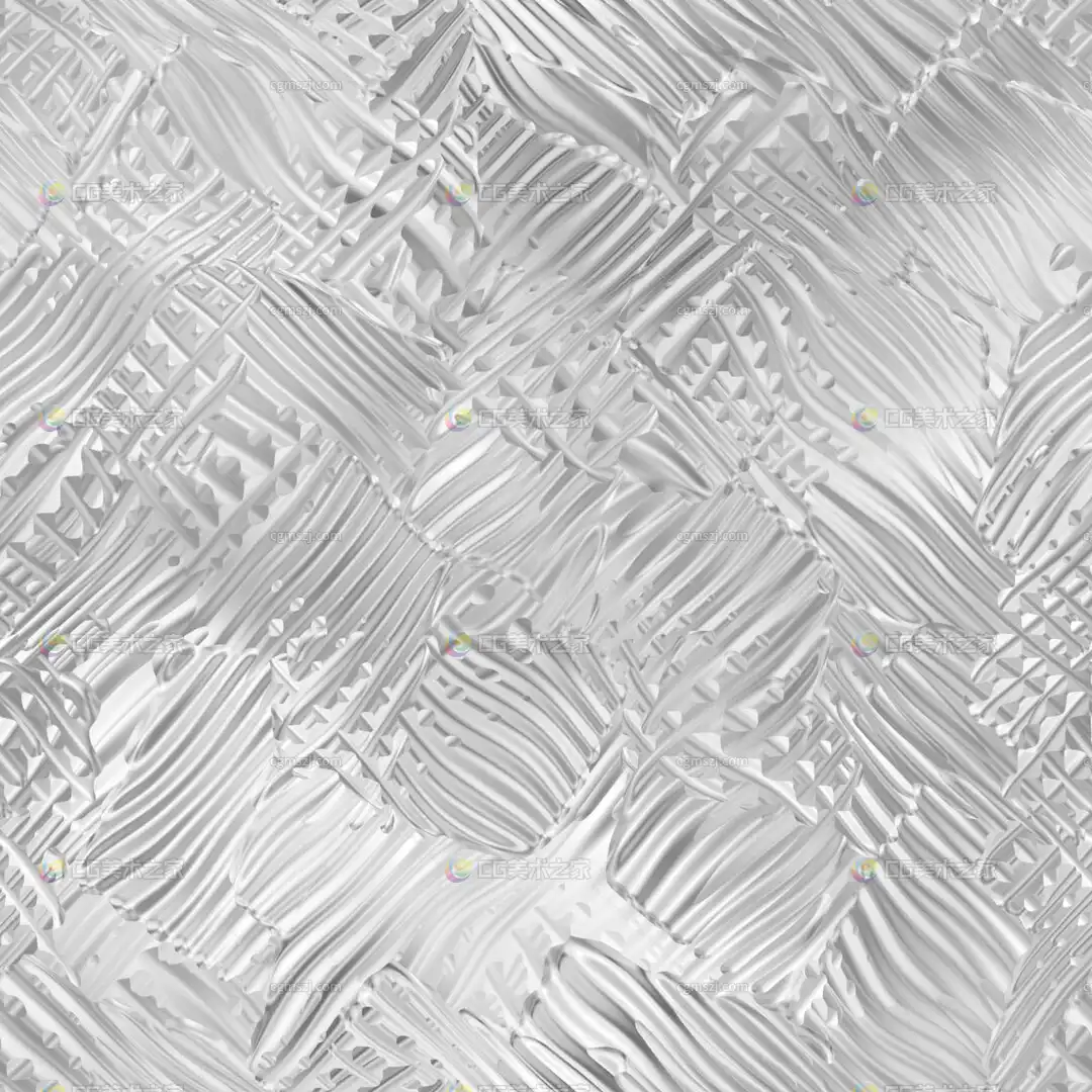浮雕纹理玻璃贴图