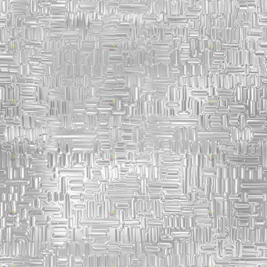 长条浮雕纹理玻璃贴图