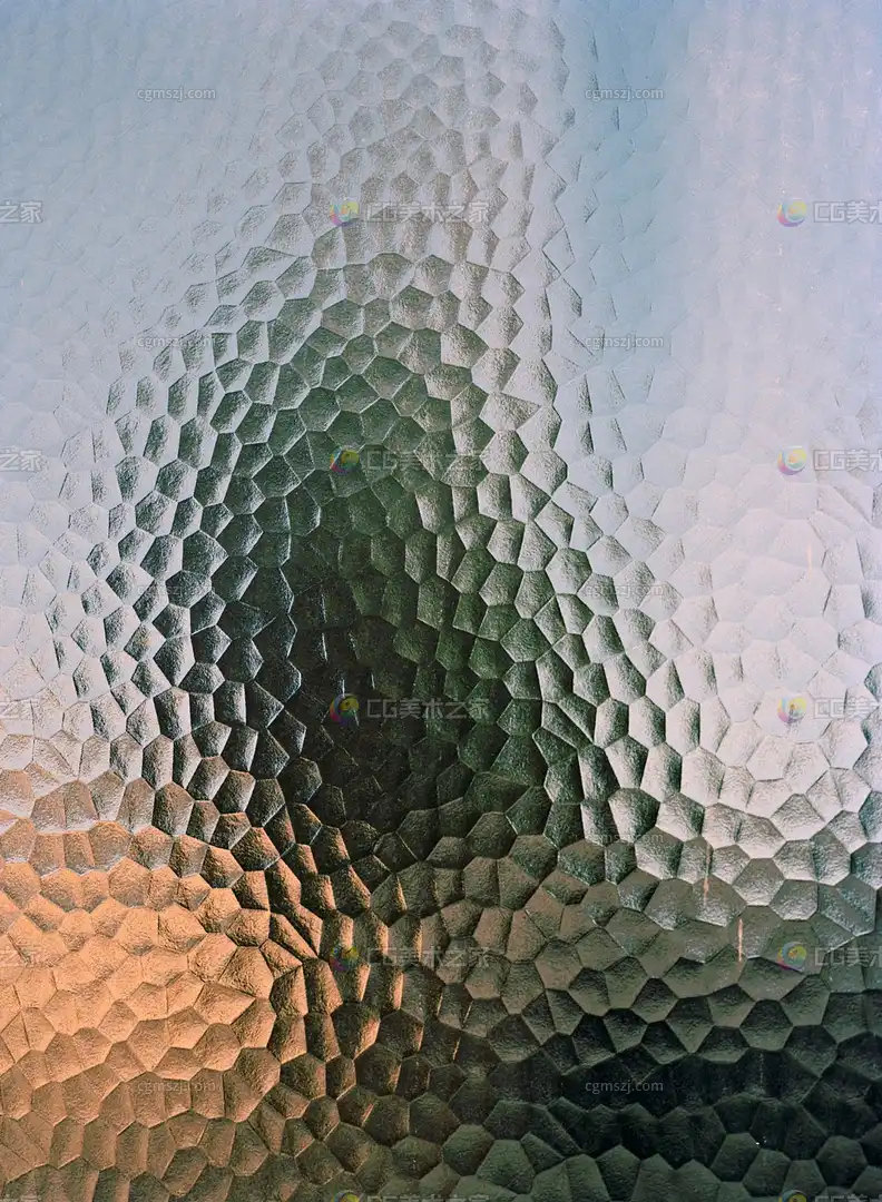 彩色压花玻璃纹理贴图