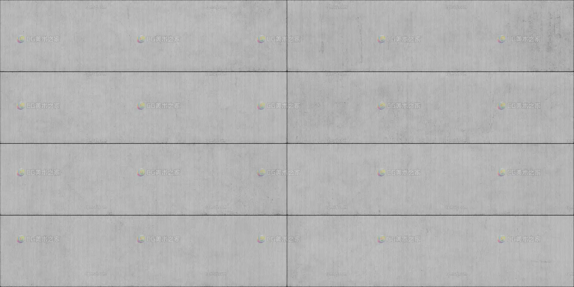 灰色条纹方块混凝土纹理贴图