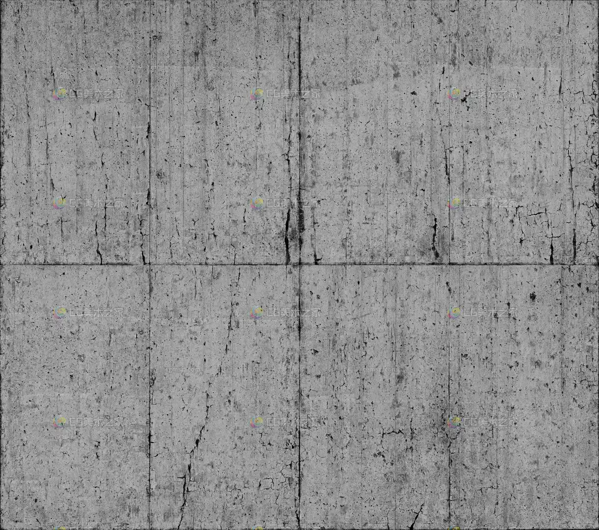 灰混凝土墙面纹理贴图