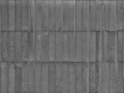 灰竖砖块混凝土纹理贴图 