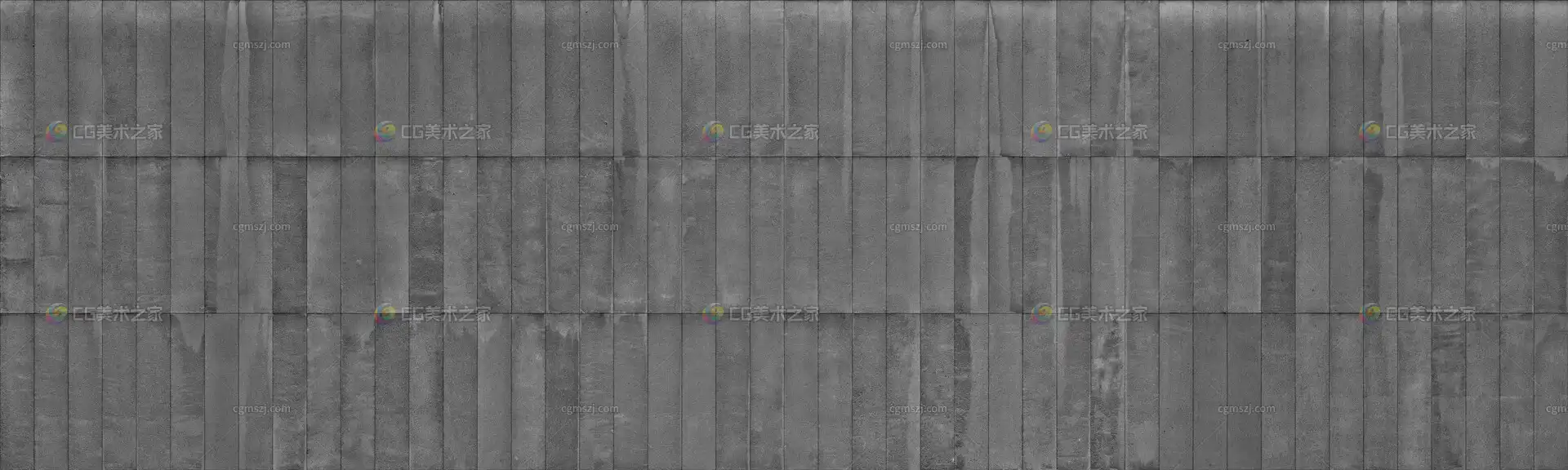 灰竖砖块混凝土纹理贴图 