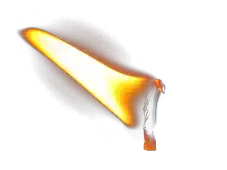 橙黄色火焰免扣贴图