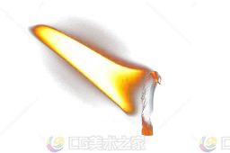 橙黄色火焰免扣贴图
