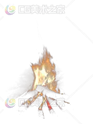 篝火火焰特效贴图