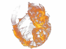 橙红色火焰特效贴图