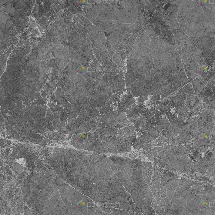 深灰大理石纹理瓷砖贴图