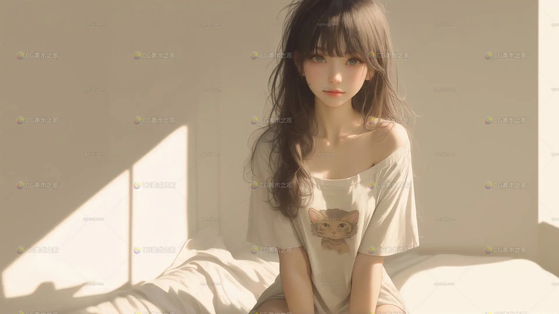 清纯可爱小女孩壁纸