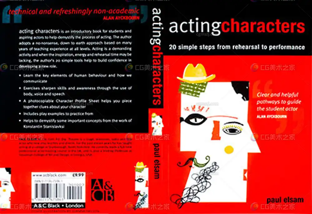 表演角色书籍贴图