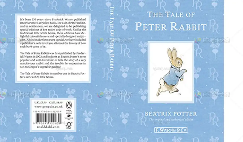 彼得兔的故事书籍贴图