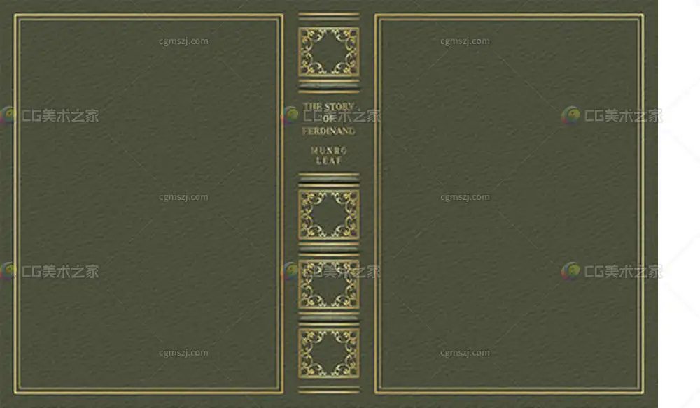 橄榄绿封面贴图