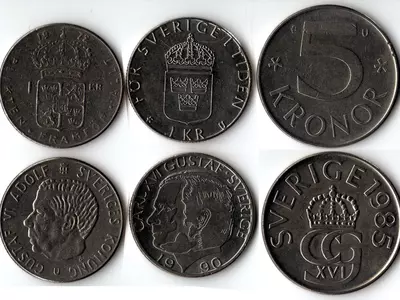 瑞典硬币写实贴图