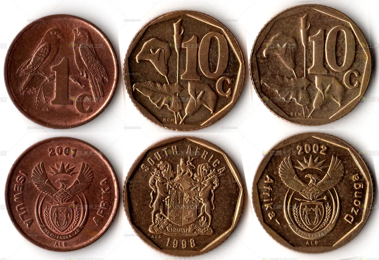 南非硬币贴图