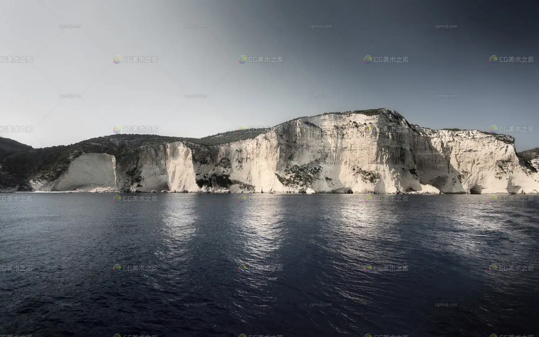海边白崖贴图