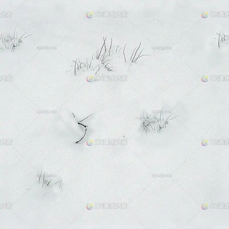 雪地贴图