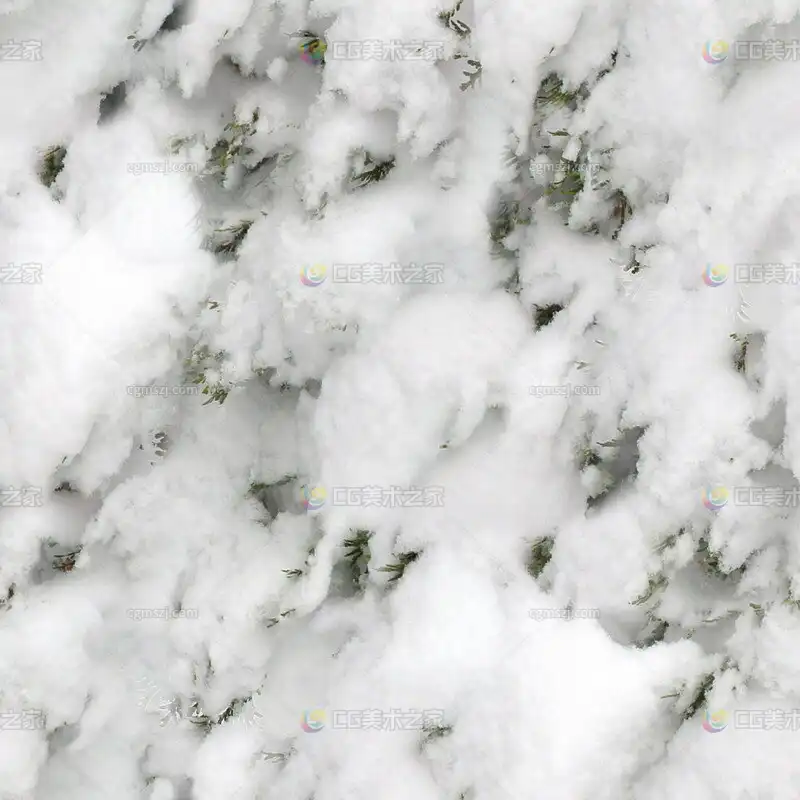 雪压植被贴图