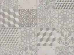 灰调拼贴花纹瓷砖纹理贴图