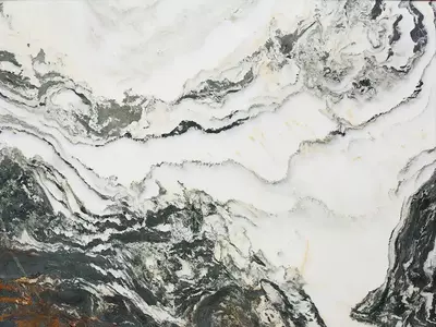 黑白灰山水纹大理石纹理贴图