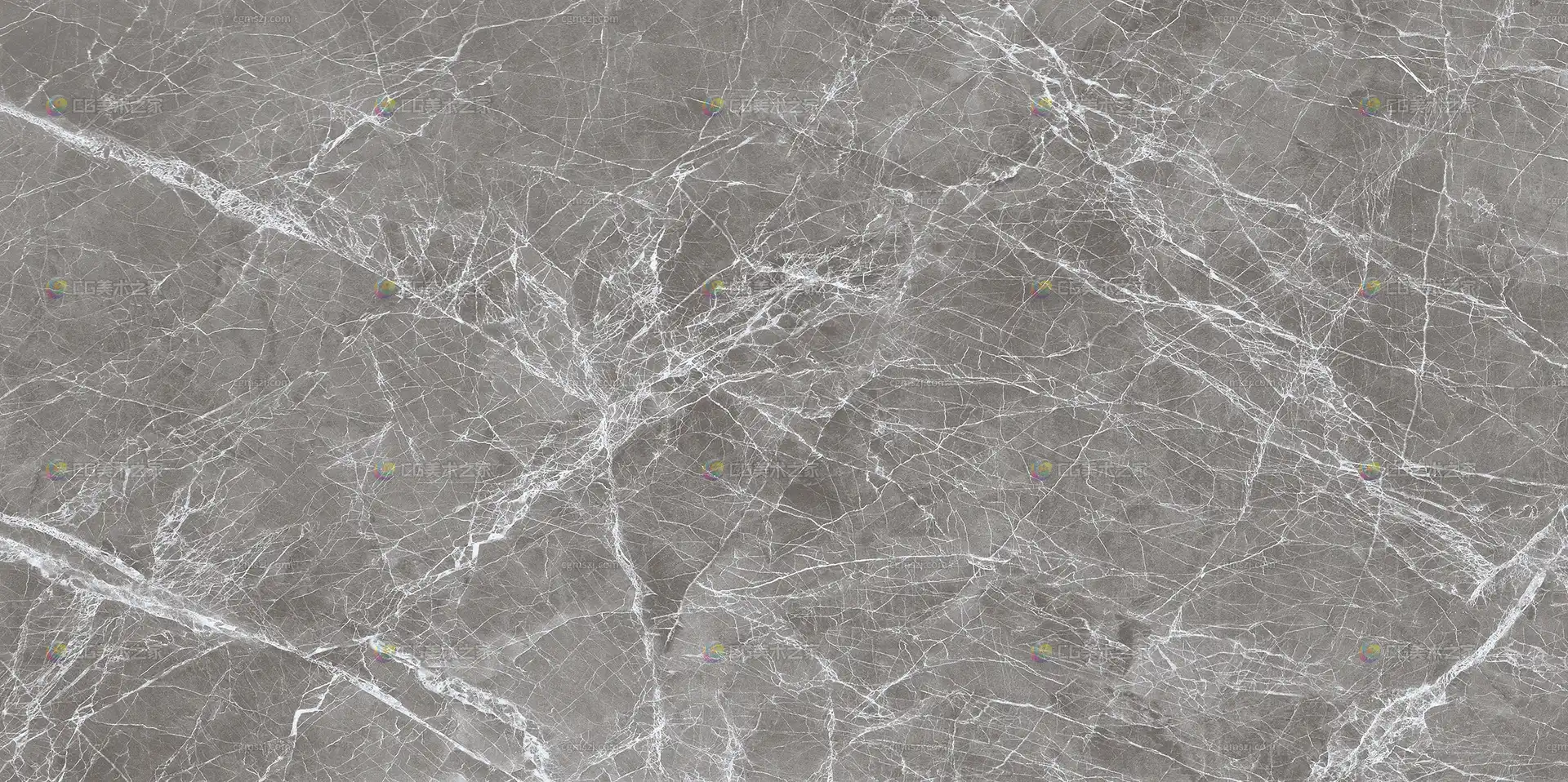 灰白花丝纹大理石纹理贴图