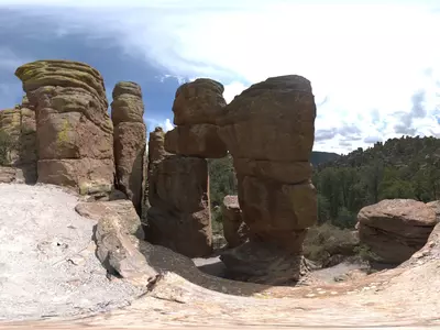 红岩怪石地貌贴图