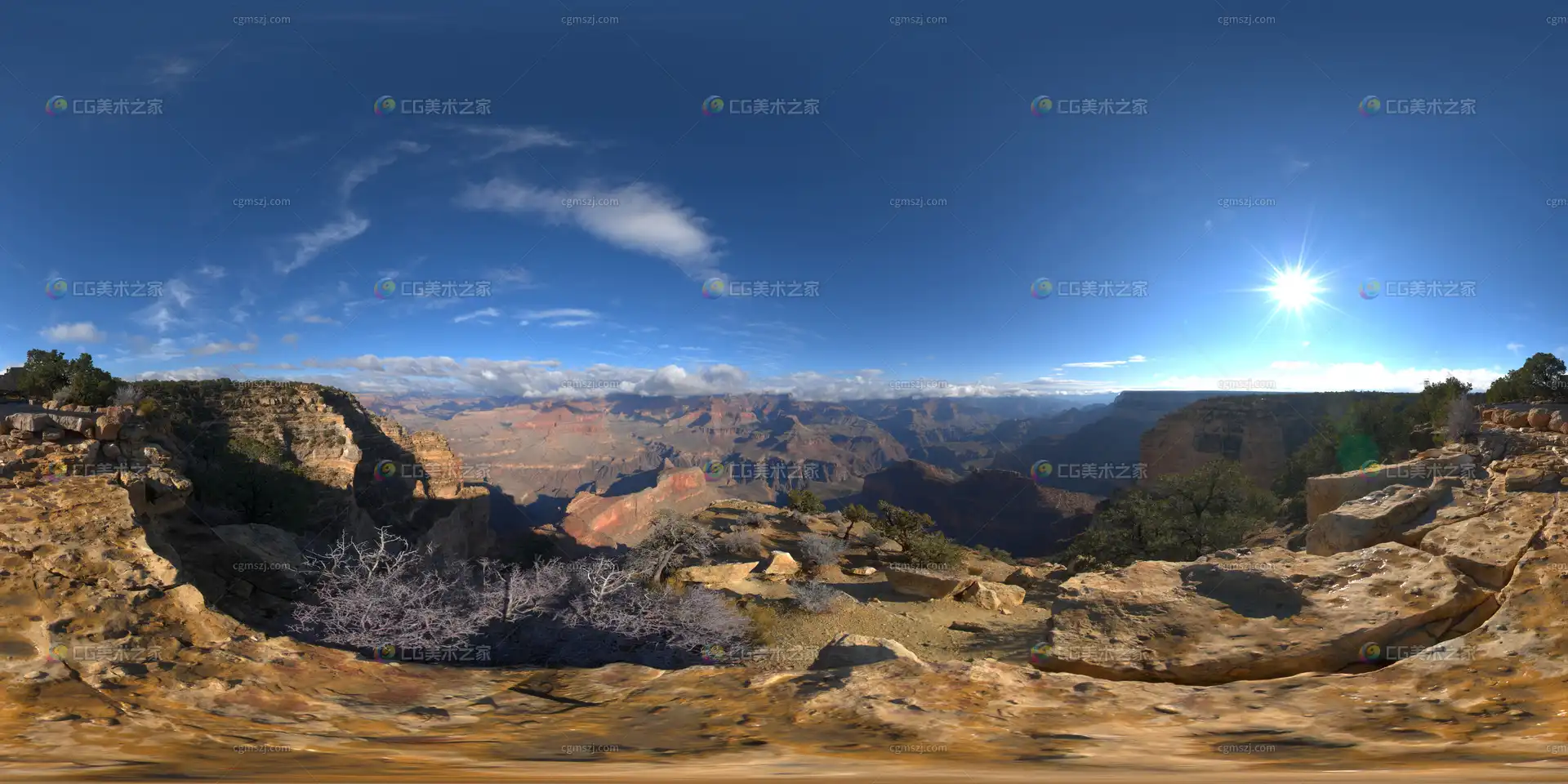 大峡谷景观贴图