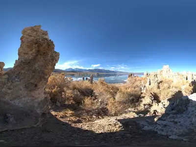 湖泊岩柱地貌贴图