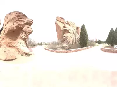 红岩公园景观贴图