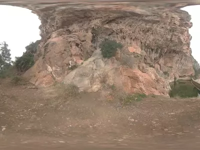 红岩崖壁景观贴图