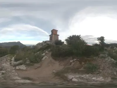 山野石塔景观贴图