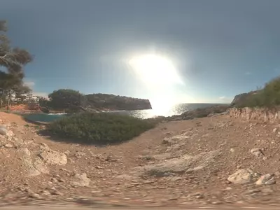 滨海岩滩景观贴图