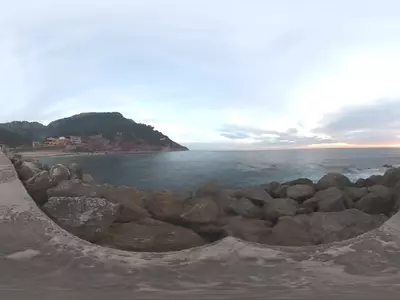 滨海石滩景观贴图