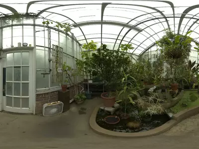 玻璃温室景观贴图