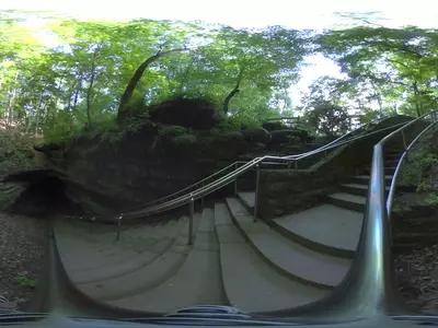 山林石阶景观贴图