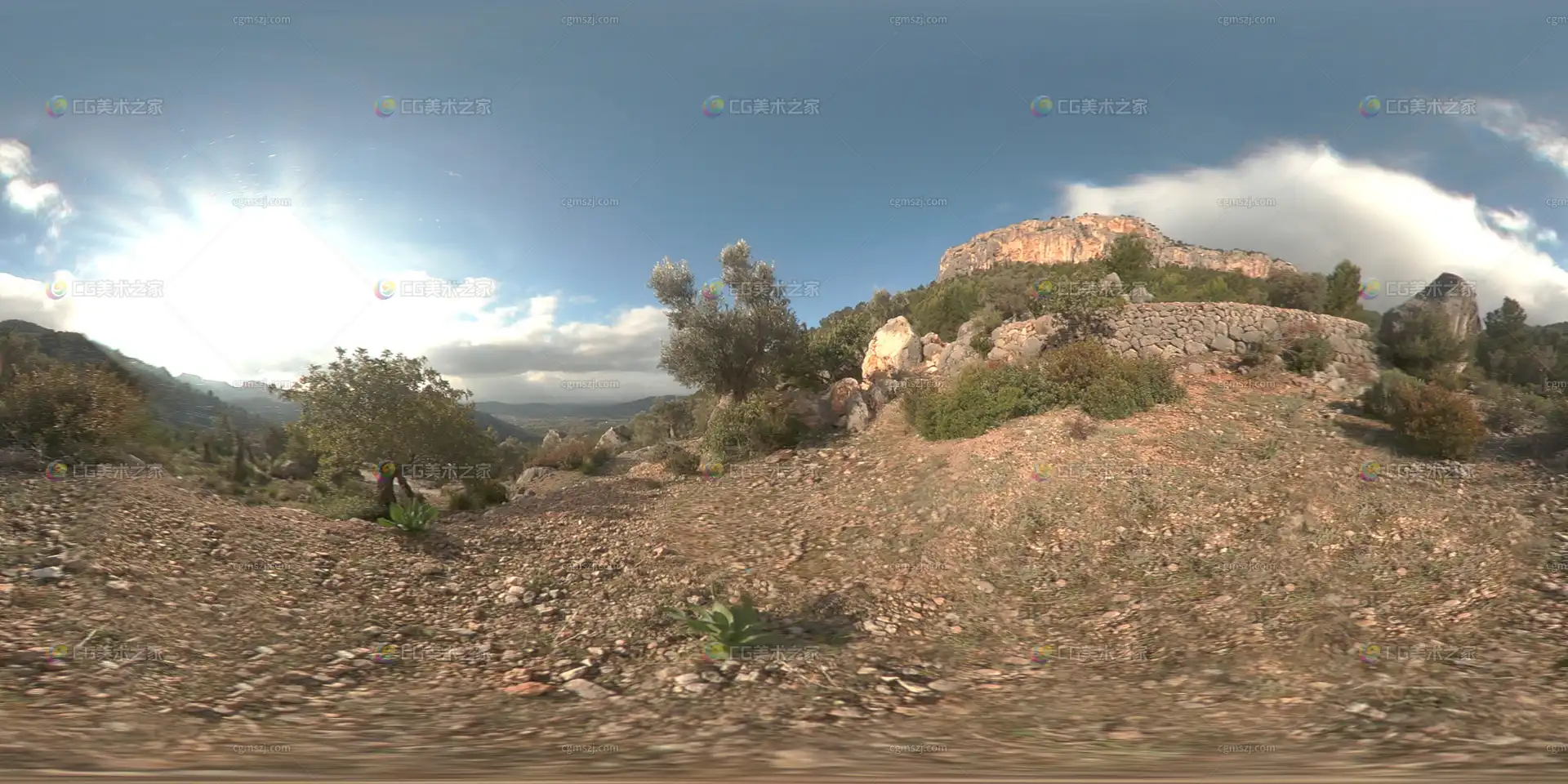 山野荒漠景观贴图