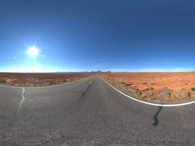 荒漠公路景观贴图