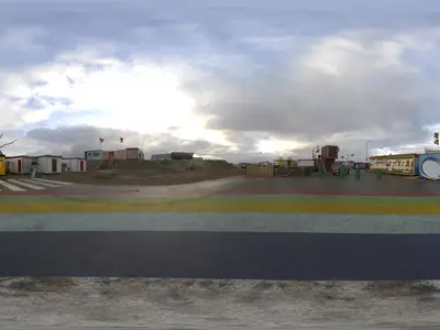 户外营地景观贴图