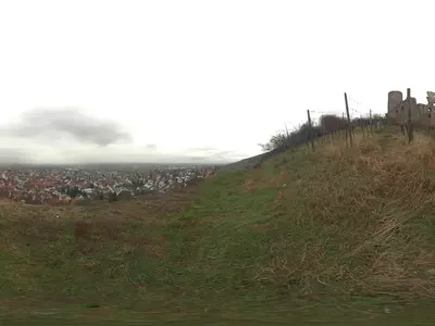 山城遗址景观贴图