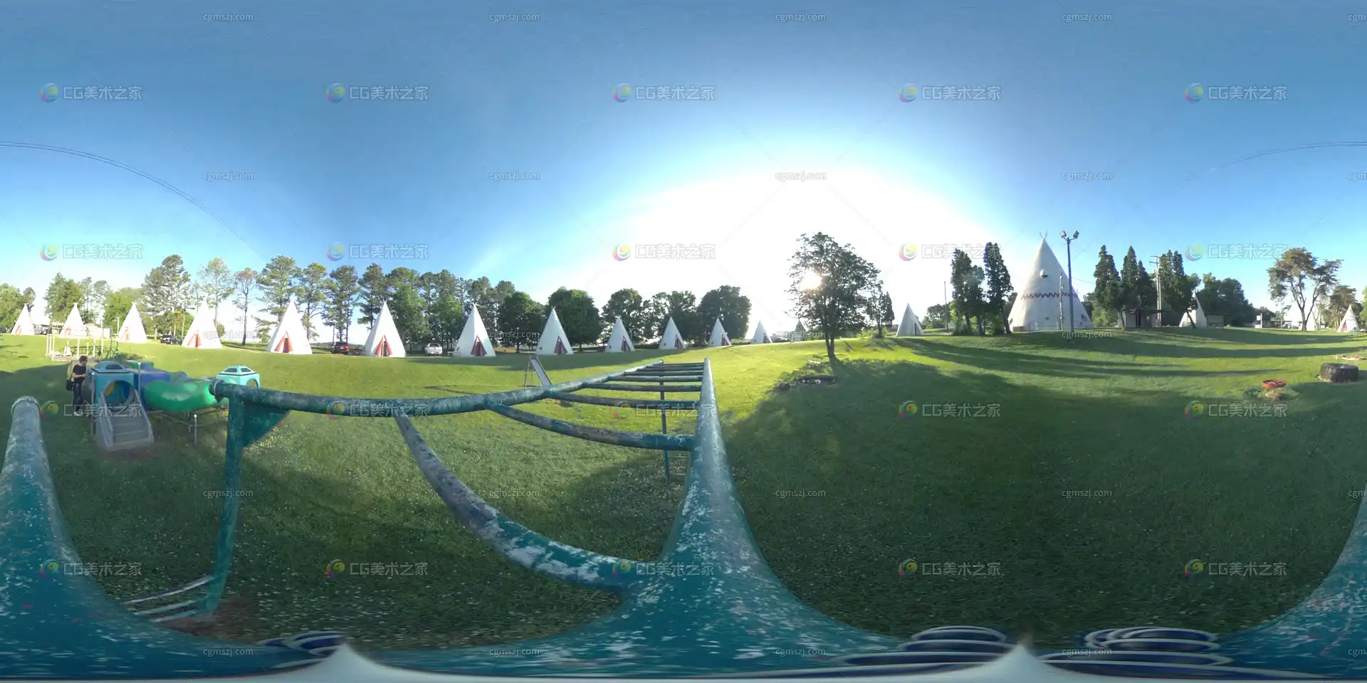 营地乐园景观贴图