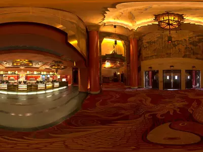 中式大厅景观贴图