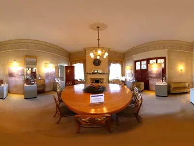 复古展厅景观贴图