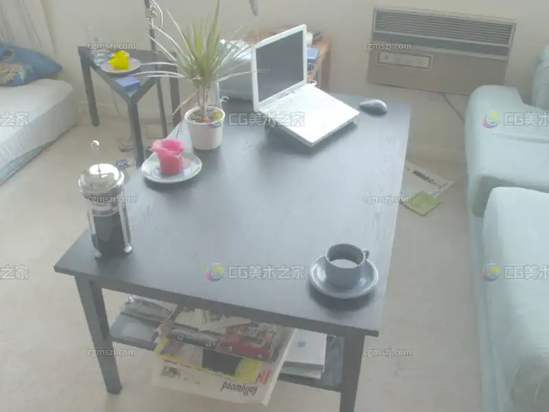 室内桌景写实贴图